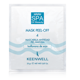 Keenwell SPA of Beauty 4 Peel-Off Anti Age Mask with Soy Isoflavones